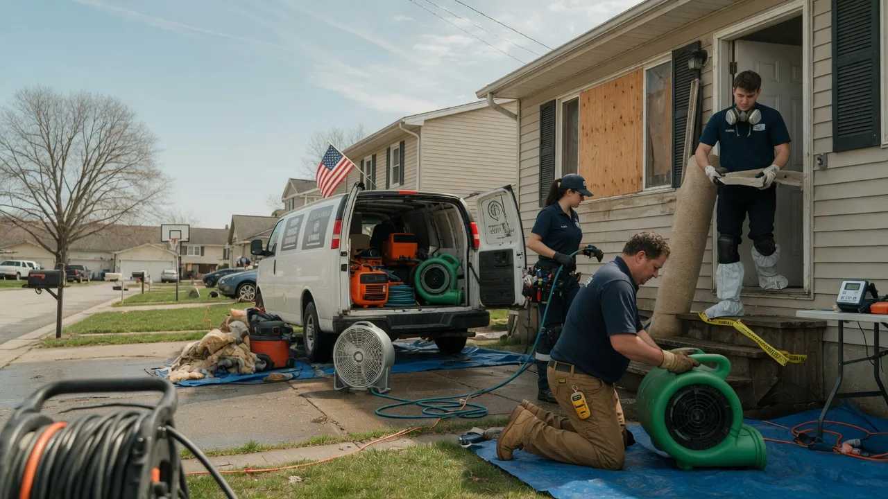 Water Damage Restoration in Beulah, ND near me